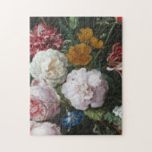 Jan Davidsz de heem - stilstaand leven met bloemen Legpuzzel (Verticaal)