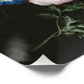 Jan Davidsz De Heem - stilstaand leven met bloemen Perfect Poster (Hoek)