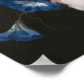 Jan Davidsz De Heem - stilstaand leven met bloemen Poster (Hoek)