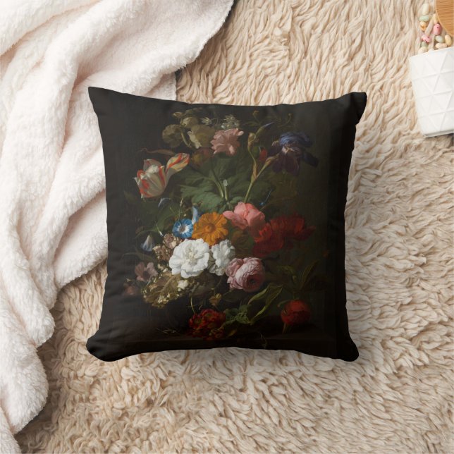 Jan Davidsz de Heem, Vaas met bloemen, 1700 Kussen (Deken)