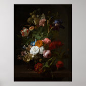 Jan Davidsz de Heem, Vaas met bloemen, 1700 Poster (Voorkant)