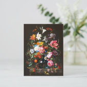 Jan Davidsz de Heem, Vaas van Bloemen, 1670 Briefkaart (Staand voorkant)