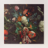 Jan Davidsz de heem - vaas van bloemen Legpuzzel (Horizontaal)