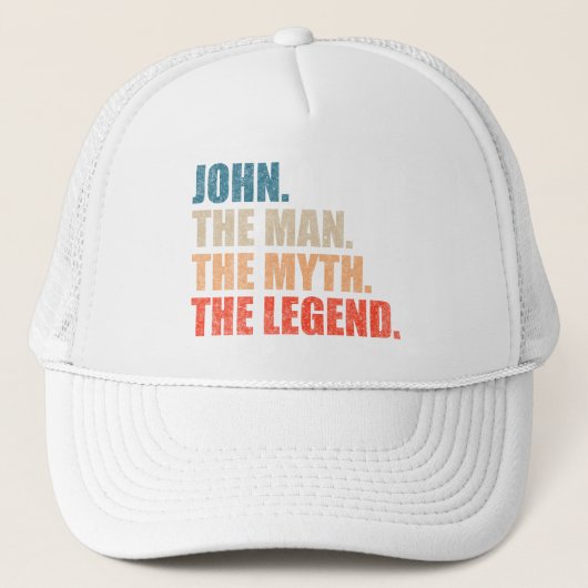 Jan De Man De Mythe De Legende Trucker Pet (Voorkant)
