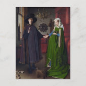 Jan Eyck - De bruiloft van Arnolfini Briefkaart (Voorkant)