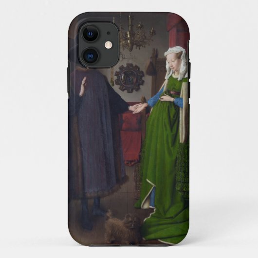 Jan Eyck - Het Arnolfini-huwelijk Case-Mate iPhone Case (Achterkant)