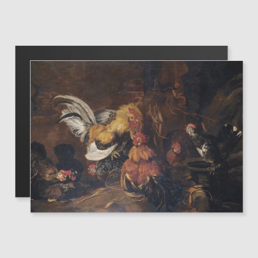 Jan Fyt Cockfight (Voorkant / Achterkant)