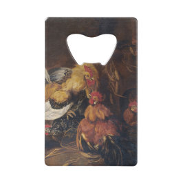 Jan Fyt Cockfight Creditkaart Flessenopener