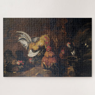 Jan Fyt Cockfight Legpuzzel
