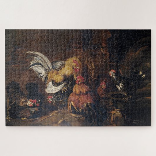 Jan Fyt Cockfight Legpuzzel (Horizontaal)