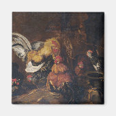 Jan Fyt Cockfight Magneet (Voorkant)