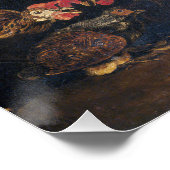 Jan Fyt Cockfight Perfect Poster (Hoek)