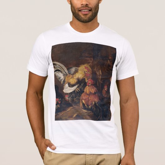 Jan Fyt Cockfight T-shirt (Voorkant)