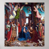 Jan Gossaert Adoration of the Magi Poster (Voorkant)