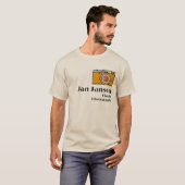 Jan Janson Classic Photography (or your name) T-shirt (Voorkant volledig)