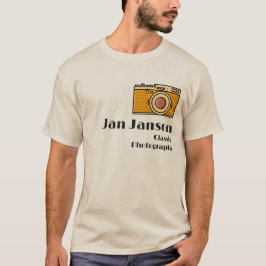 Jan Janson Classic Photography (or your name) T-shirt