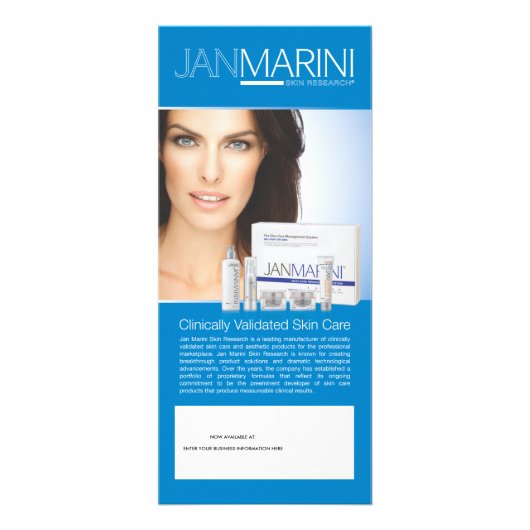 Jan Marini Skin Research - Rack Card Reclamekaart (Voorkant)
