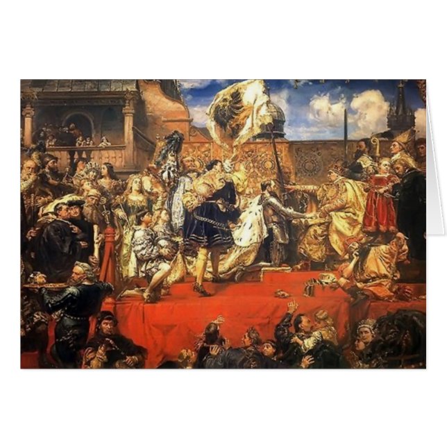 Jan Matejko- De Pruisesische Homage (Voorkant Horizontaal)