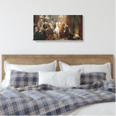Jan Matejko Rejtan, of de Herfst van Polen Canvas Afdruk (Insitu (Slaapkamer))