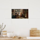 Jan Matejko Rejtan, of de Herfst van Polen Poster (Keuken)