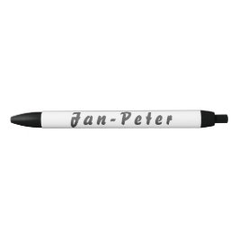 Jan-Peter Kugelschreiber Zwarte Inkt Pen