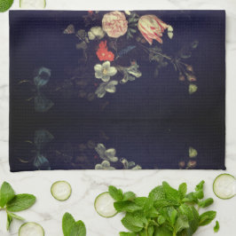 Jan Philip van Thielen - Garland van Bloemen Theedoek