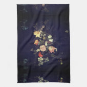 Jan Philip van Thielen - Garland van Bloemen Theedoek (Verticaal)