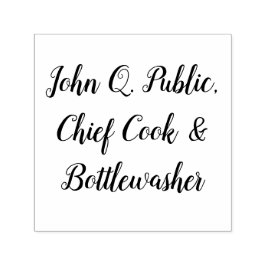 Jan Publiek, Aanpasbaar aan elke naam of tekst Zelfinktende Stempel