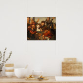 Jan Sanders van Hemessen - The Calling of Matthew Poster (Keuken)