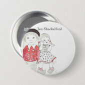 Jan Shackelford Baby Button #14 (Voorkant /achterkant)