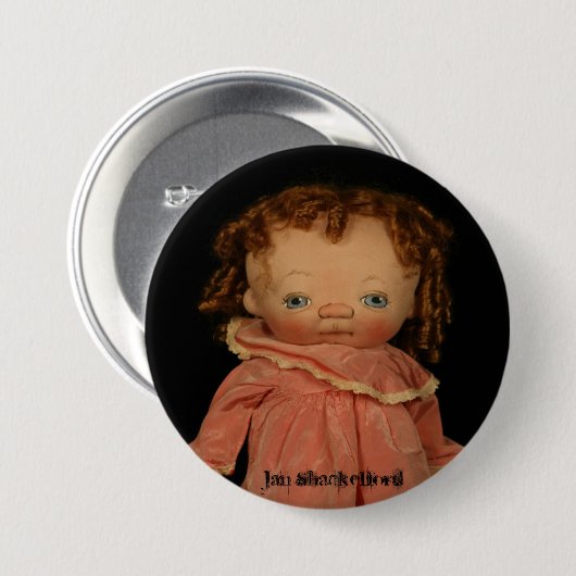 Jan Shackelford Baby Button Moeder Goose (Voorkant /achterkant)