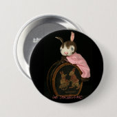 Jan Shackelford BUNNY BUTTON Fleur (Voorkant /achterkant)
