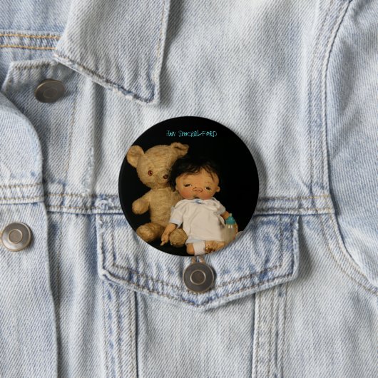 Jan Shackelford Button Baby Santiago (In situ)