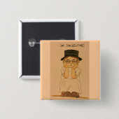 Jan Shackelford Button Pin John van PETER PAN (Voorkant /achterkant)