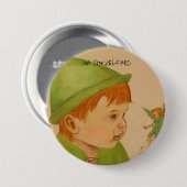 Jan Shackelford Button Pin Peter Pan (Voorkant /achterkant)