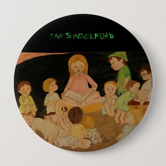 jan Shackelford BUTTON Wendy and Lost Boys (Voorkant)