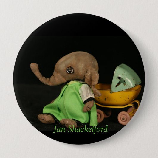 Jan Shackelford Elephant Button Mumfie (Voorkant)