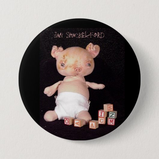 Jan Shackelford Piglet Button (Voorkant)