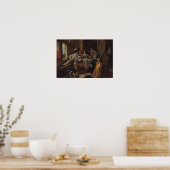 Jan Steen - Het concert van het gezin Poster (Keuken)