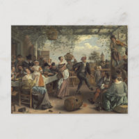 Jan Steen, het dansende echtpaar