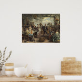 Jan Steen, het dansende echtpaar Poster (Keuken)