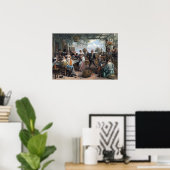 Jan Steen Het danspaar Poster (Thuiskantoor)