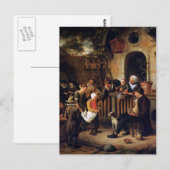 Jan Steen- Little collector Briefkaart (Voorkant / Achterkant)