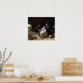 Jan Steen The Lovesick Maiden Poster (Keuken)