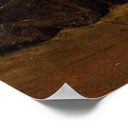 Jan Steen: Zelfportret als luitspeler Poster (Hoek)