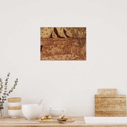 Jan Theodoor Toorop - Poster Waves (Keuken)