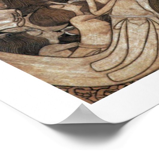 Jan Toorop the Three Brides Art Poster (Hoek)