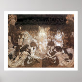 Jan Toorop the Three Brides Art Poster (Voorkant)