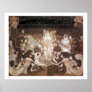 Jan Toorop the Three Brides Art Poster