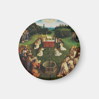 Jan van Eyck Aanbidding van het Lam Gods Kunst Magneet